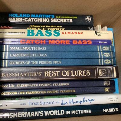 #377 Misc Fishing Books