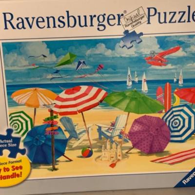 25. Puzzles, Storage Box, Scrabble Game (Not Photographed)