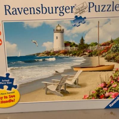 25. Puzzles, Storage Box, Scrabble Game (Not Photographed)