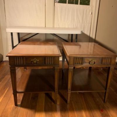 27. Pair of Heritage End Tables