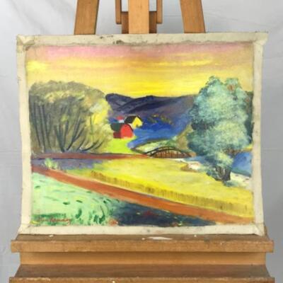 388: Glen Ranney Original Oil Painting 