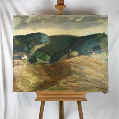 389:  Glen Ranney Signed Original Oil Painting
