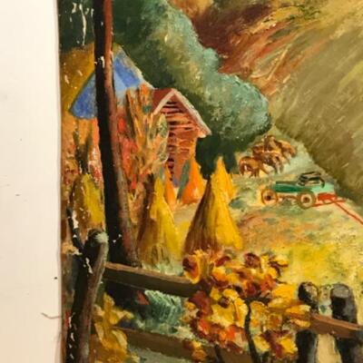 391: Glen Ranney Original Oil Painting 