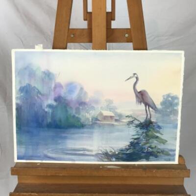   393:  Jean Ranney Smith Original Watercolor Painting