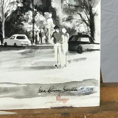 394:   Jean Ranney Smith Original Watercolor 