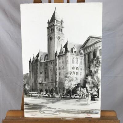 394:   Jean Ranney Smith Original Watercolor 