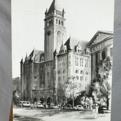 394:   Jean Ranney Smith Original Watercolor 