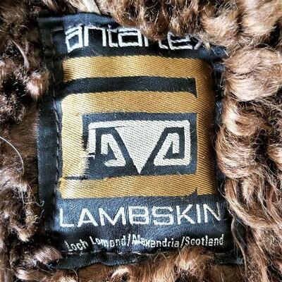 Lot #37  Heavy Suede and Curly Lamb Coat for a Gentleman