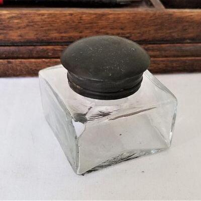 Lot #46  Pen and Inkwell Stand - possible movie prop