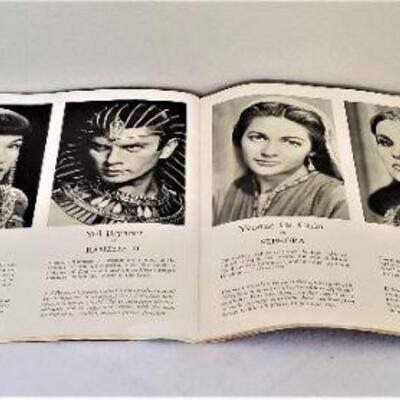 Lot #48  The Ten Commandments - 1956 Movie Program/Souvenir