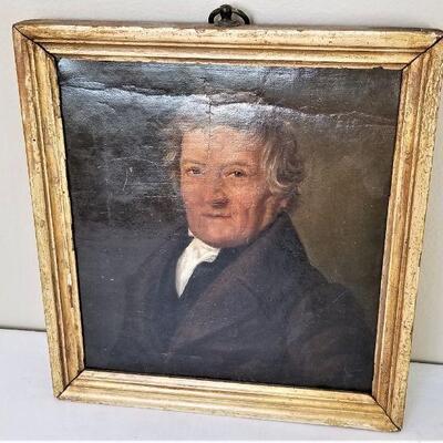 Lot #49  Antique portrait of a Gentleman - 19th Century