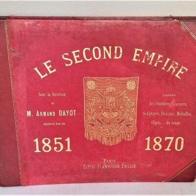 Lot #52  Le Second Empire 1851-1870 - antique book, lavishly illustrated