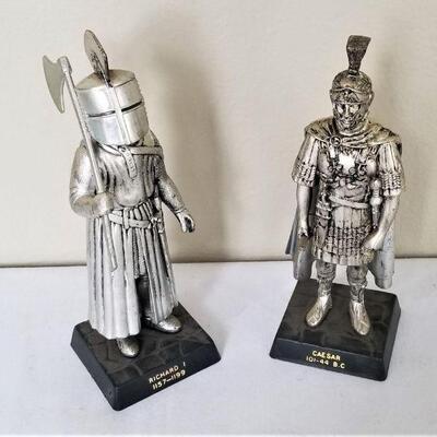 Lot #61  Lot of two vintage Plastic models - Caesar and Richard I