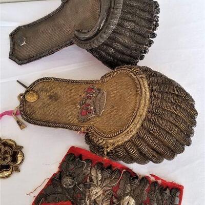 Lot #74  MILTARIA - lot of antique British Militaria