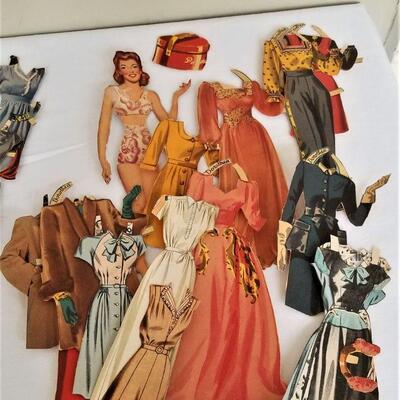 Lot #81  Large Lot of Vintage Paper dolls - 1940's