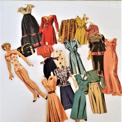 Lot #81  Large Lot of Vintage Paper dolls - 1940's