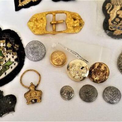 Lot #86  Large British Militaria Lot - you get all you see here