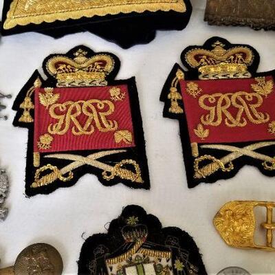 Lot #86  Large British Militaria Lot - you get all you see here