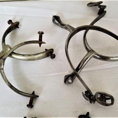 Lot #94  MILITARIA - nice lot of antique/vintage British Militaria - Spurs