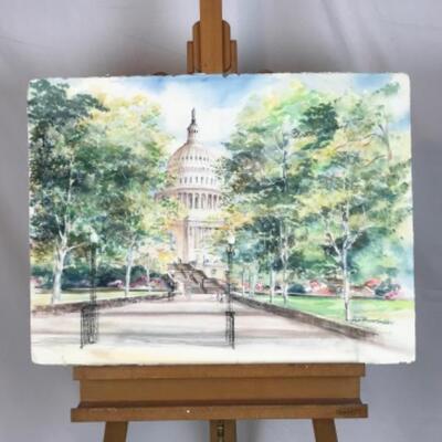 D - 101 Jean Ranney Smith Original Watercolor
