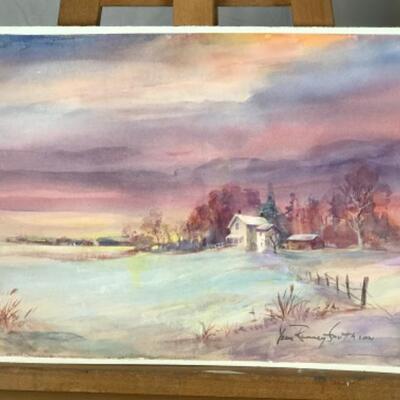 C -  106 Jean Ranney Smith Original Watercolors
