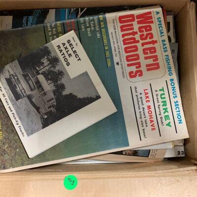 #403 Vintage Fishing Yearbook Magazines
