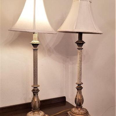 Lot #109  Pair of Contemporary Table Lamps