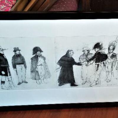 Lot #139  Fantastic Figure Study by George Schmidt - original pencil on rag paper - Jackson Meets Lafitte - new to market