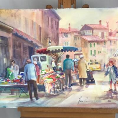 D - 112 Jean Ranney Smith Original Watercolor