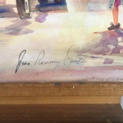 D - 112 Jean Ranney Smith Original Watercolor