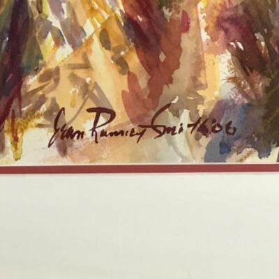 D - 113 Jean Ranney Smith Original Watercolor