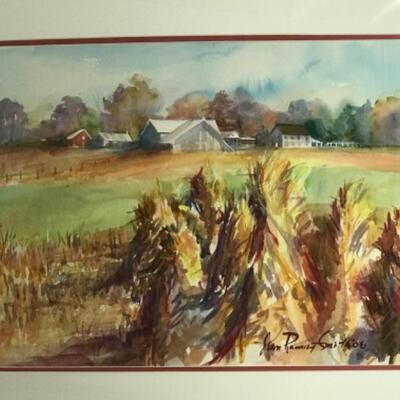 D - 113 Jean Ranney Smith Original Watercolor