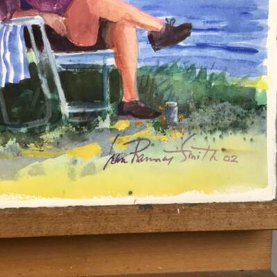 D - 114 Jean Ranney Smith Original Watercolor