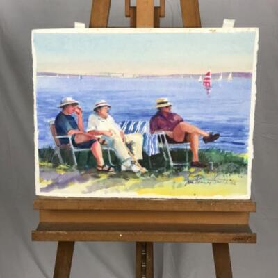 D - 114 Jean Ranney Smith Original Watercolor