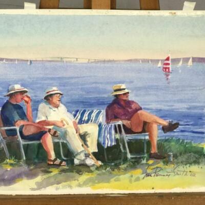 D - 114 Jean Ranney Smith Original Watercolor