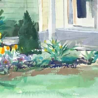 D - 115 Jean Ranney Smith Original Watercolor