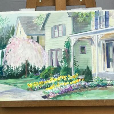 D - 115 Jean Ranney Smith Original Watercolor