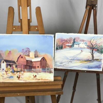 D - 116 Jean Ranney Smith Original Watercolors