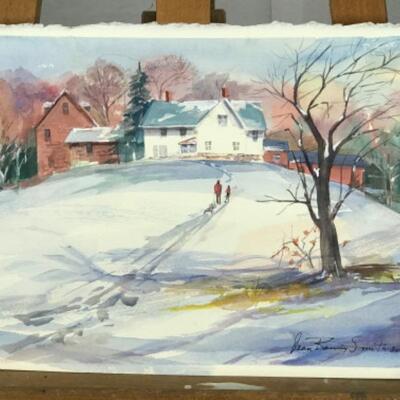 D - 116 Jean Ranney Smith Original Watercolors