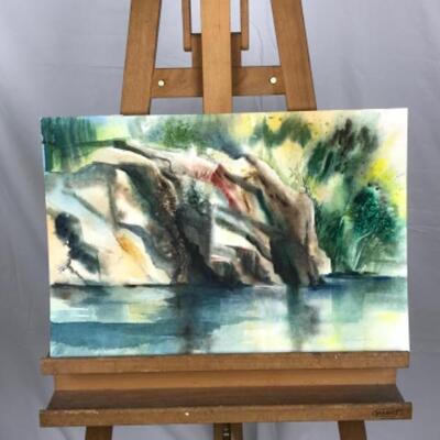 D - 117 Jean  Ranney Smith Original Watercolor
