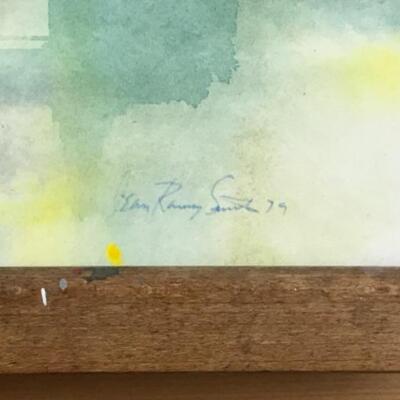 D - 117 Jean  Ranney Smith Original Watercolor