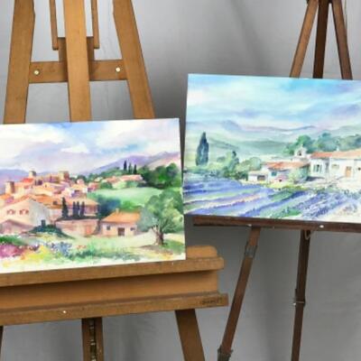 D - 120 Jean Ranney Smith Original Watercolors