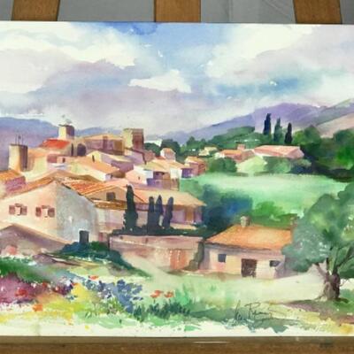 D - 120 Jean Ranney Smith Original Watercolors
