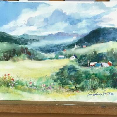 D - 121 Jean Ranney Smith Original Watercolors