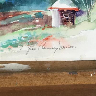D - 122 Jean Ranney Smith Original Watercolors