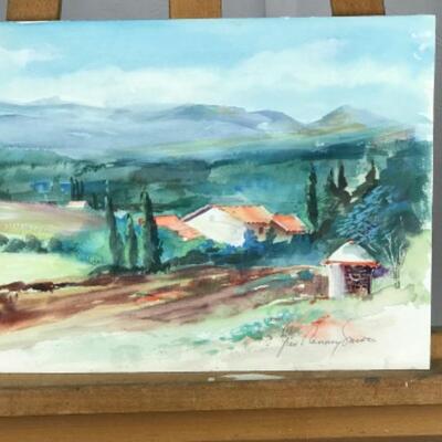 D - 122 Jean Ranney Smith Original Watercolors