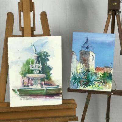 B - 125 Jean Ranney Smith Original Watercolors