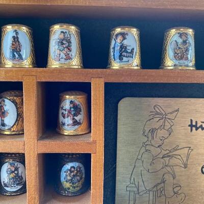 Hummel thimble  collection  