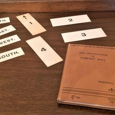 Lot #158  Self Instruction on Military Drill - 1907 - complete