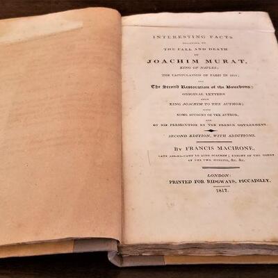Lot #163  Rare Book -  "Joachim Murat - King of Naples"